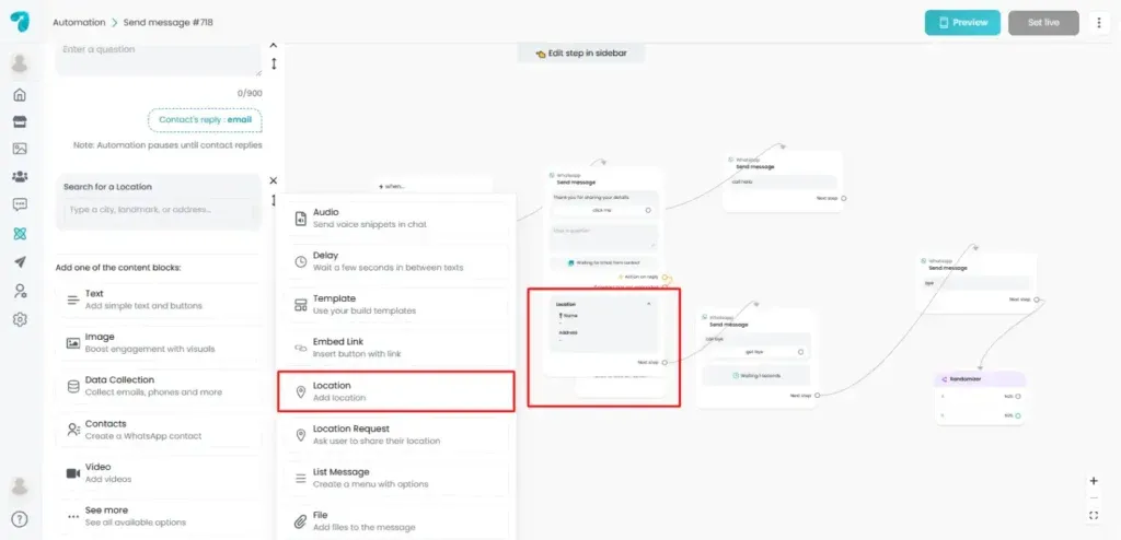 Add Your Business Location Block in Reflys