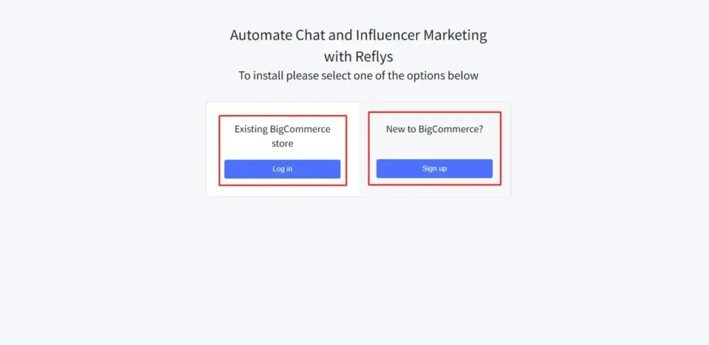 BigCommerce Account