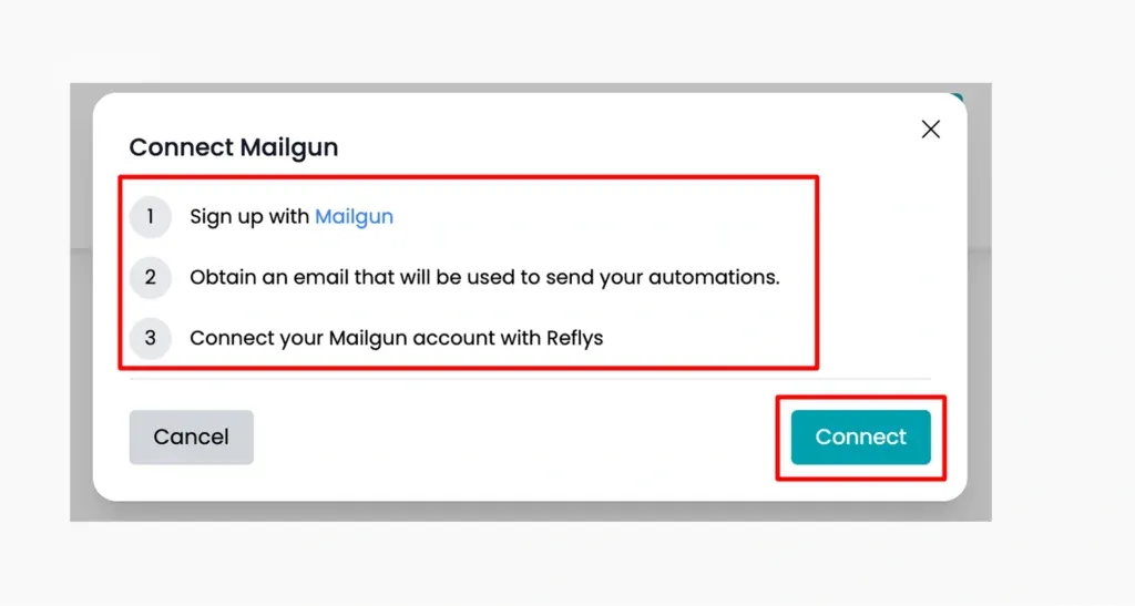 Connect Using Mailgun image