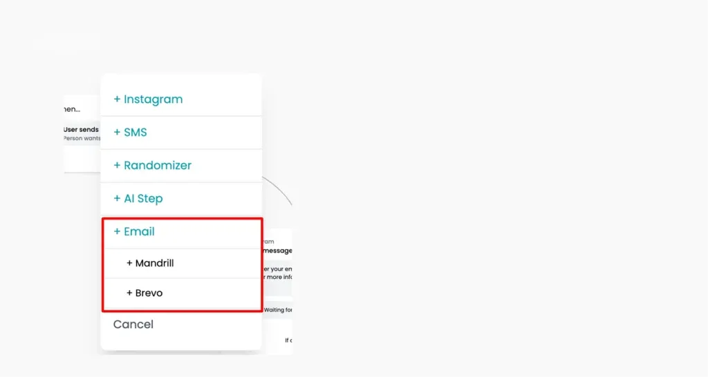Add Email Node image