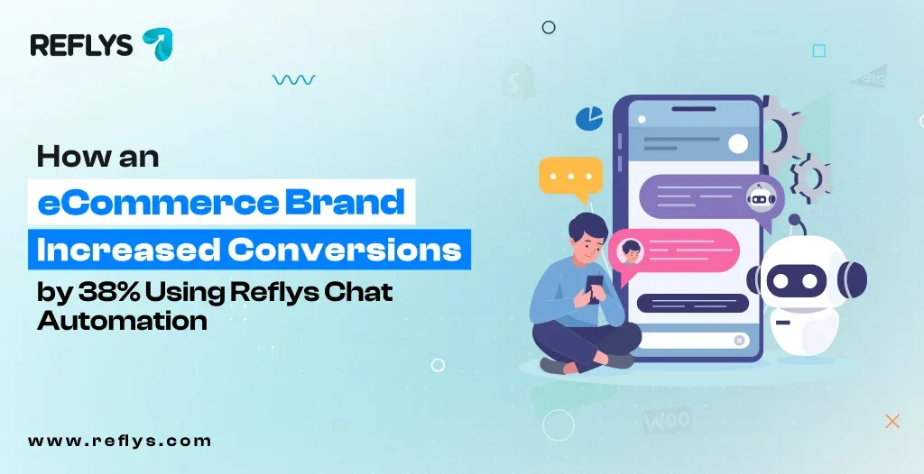 How an eCommerce Brand Increased Conversions by 38% Using Reflys Chat Automation?