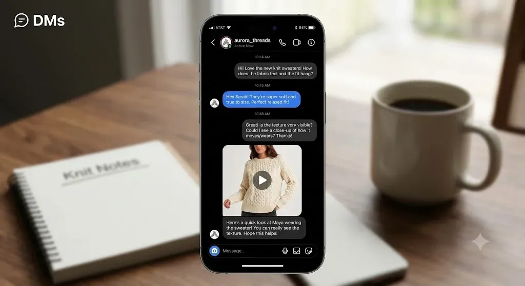 Notification-showing-a-video-sent-via-Instagram-direct-message-for-an-e-commerce-product.webp