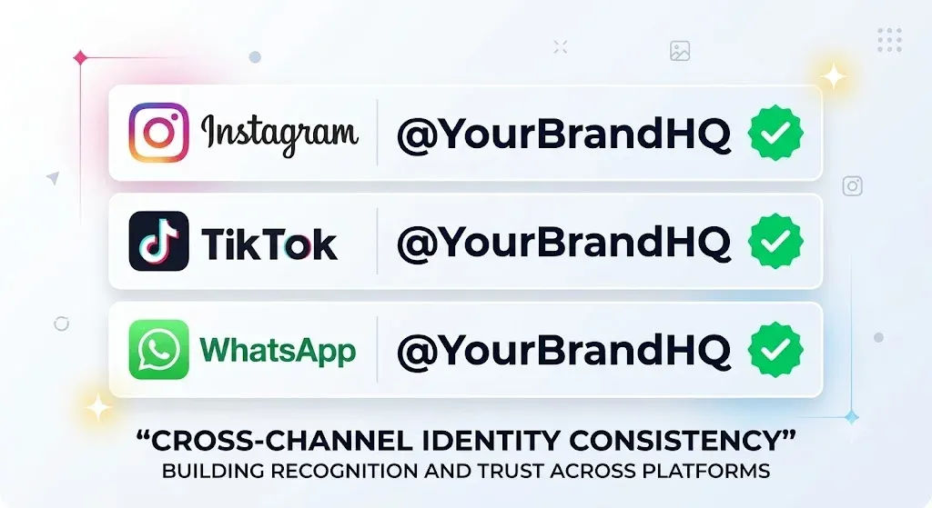 Social media handles matching across Instagram, TikTok, and WhatsApp