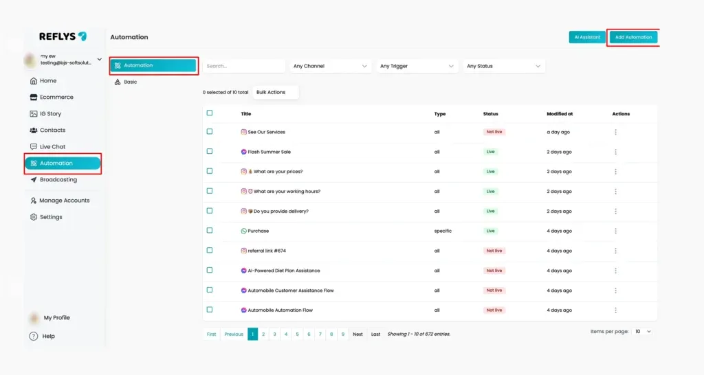 Add Automation Image