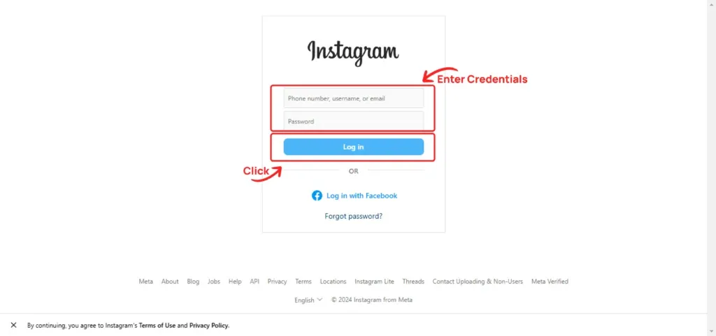 Instagram Connection