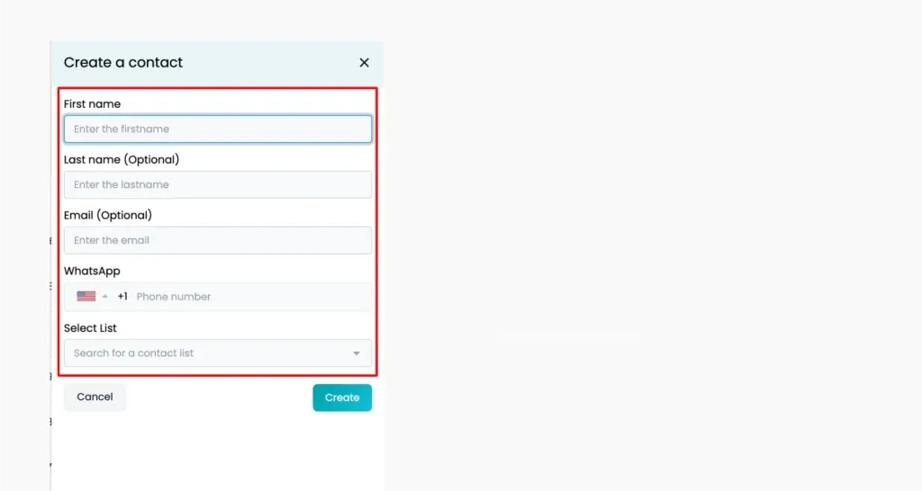 select the option image